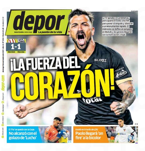 ¡La fuerza del corazón!