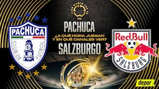 Canales confirmados y horarios de TV: Pachuca vs. Salzburgo por Mundial de Clubes