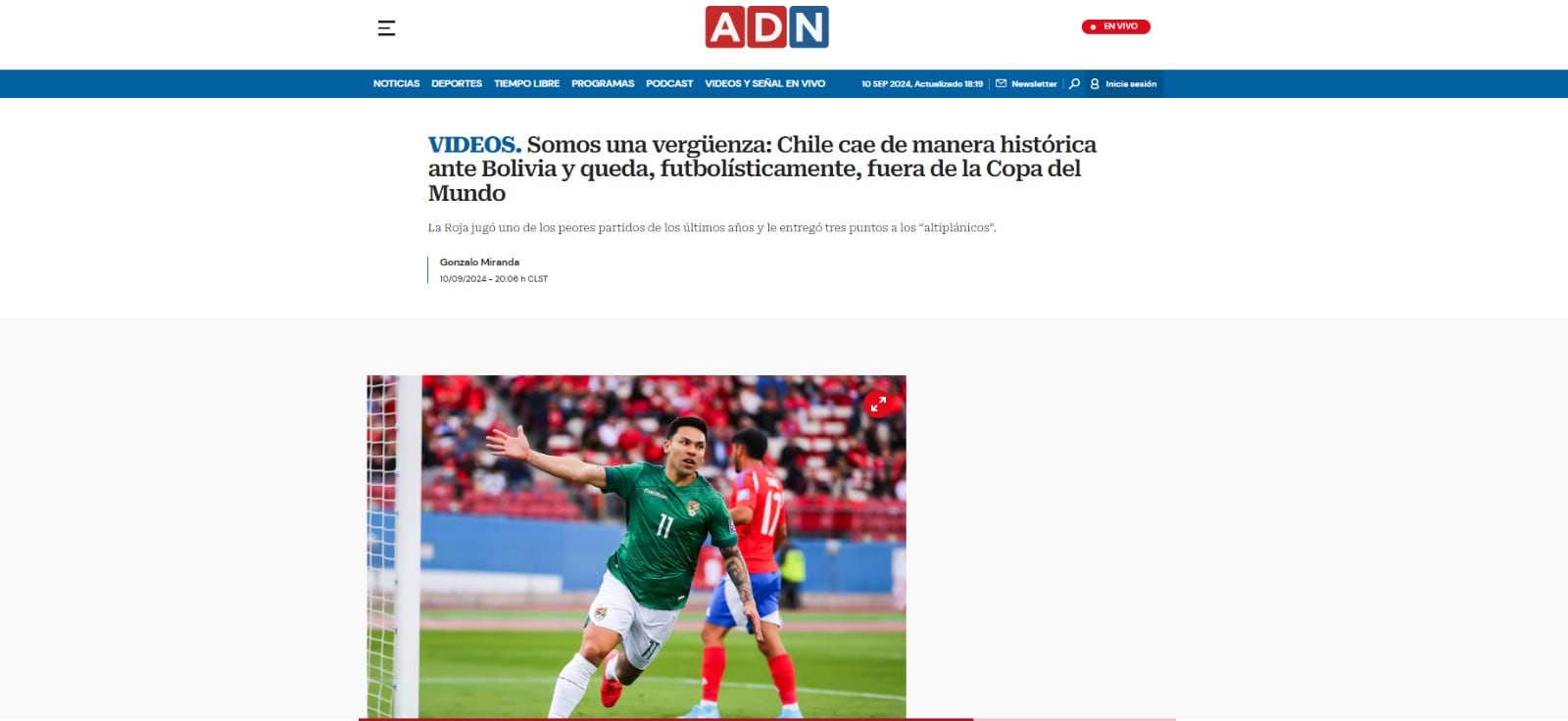 Prensa e hinchas critican a Ricardo Gareca en Chile. (Foto: Captura).