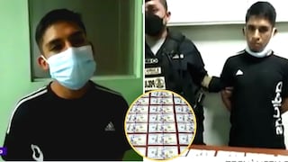 Video viral: Joven rapea tras ser detenido con billetes falsos: “Así perdí, así jaque mate fue”