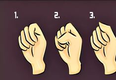 La manera en la que cierras el puño indica qué clase de persona eres realmente