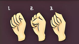 La manera en la que cierras el puño indica qué clase de persona eres realmente