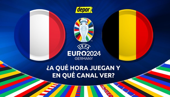 Francia y Bélgica se miden por los octavos de final de la Eurocopa 2024. (Diseño: Depor)
