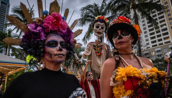 Gran Desfile del Día de los Muertos
2023 de la Ciudad de México | Foto: AFP