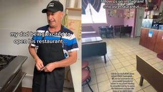Publica video que se hace viral en TikTok y salva de la quiebra al restaurante de su padre