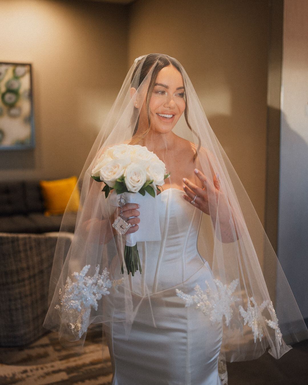 Chiquis Rivera luciendo espectacular antes de ir a su boda con Emilio Sánchez (Foto: Chiquis Rivera / Instagram)