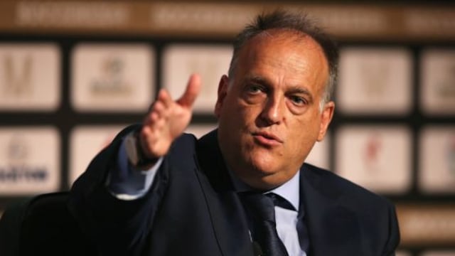 Tebas baja al Barça de las nubes: presidente de LaLiga ve imposible el fichaje de Haaland