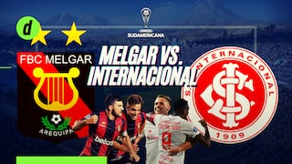 Melgar vs. Internacional: apuestas, horarios y canales TV para ver el partido por la Copa Sudamericana
