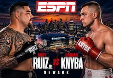ESPN EN VIVO GRATIS — ver pelea de Andy Ruiz vs. Damian Knyba EN DIRECTO por TV y Online