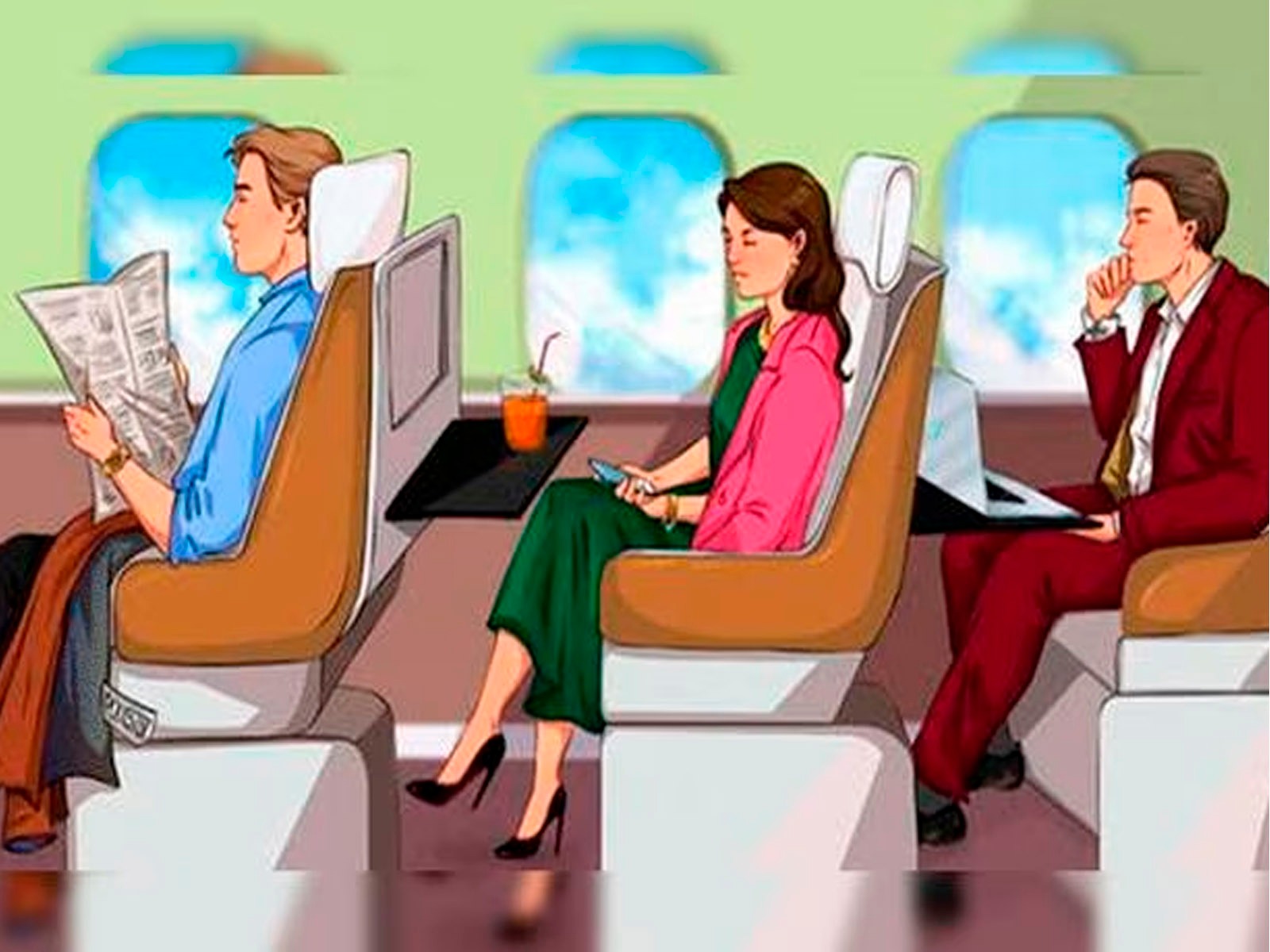 Escoge a una de las personas y luego de ello podrás conocer los resultados del test visual. | Foto: genial.guru