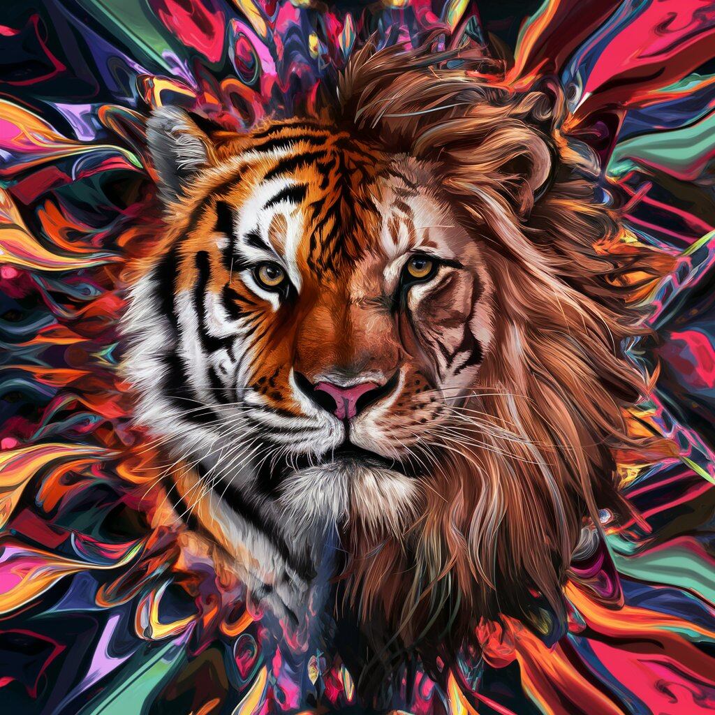 Según veas un tigre o un león en esta imagen conocerás si eres una persona franca (Foto: Depor).