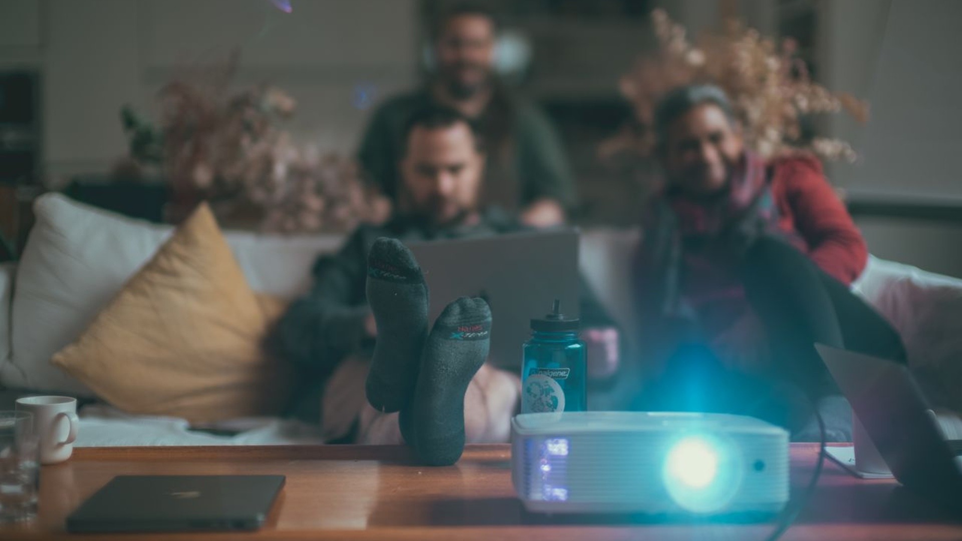 Hay proyectores con interfaz de televisores inteligentes (Dries Buytaert)