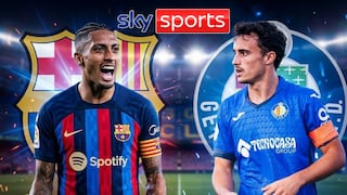 SKY Sports transmitió el Barcelona vs. Getafe por LaLiga