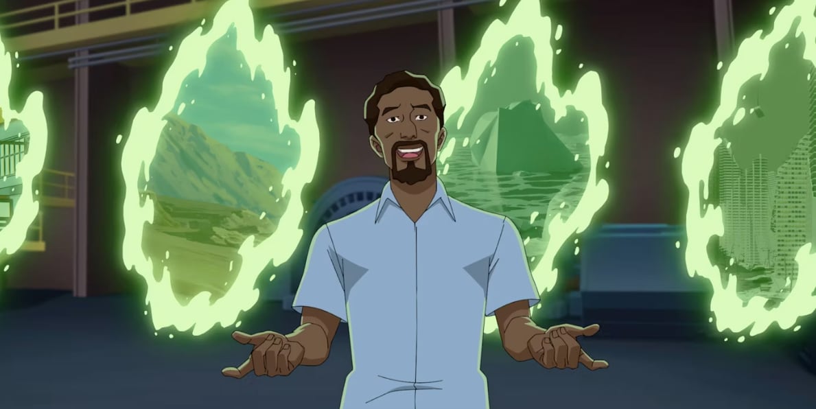 Los poderes de Angstrom Levy consisten en crear portales interdimensionales (Foto: Prime Video)