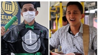 Joel Mistokles, el joven brasileño que pasó de cantar en los autobuses a graduarse en Medicina