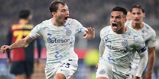 Lautaro Martínez intentará mostrar su olfato goleador en la semifinal Bologna vs Inter (Crédito: Alamy Stock Photo).