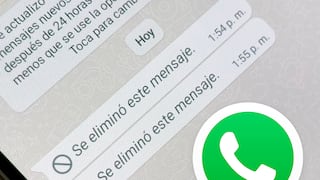 Con este truco podrás leer los mensajes eliminados en WhatsApp