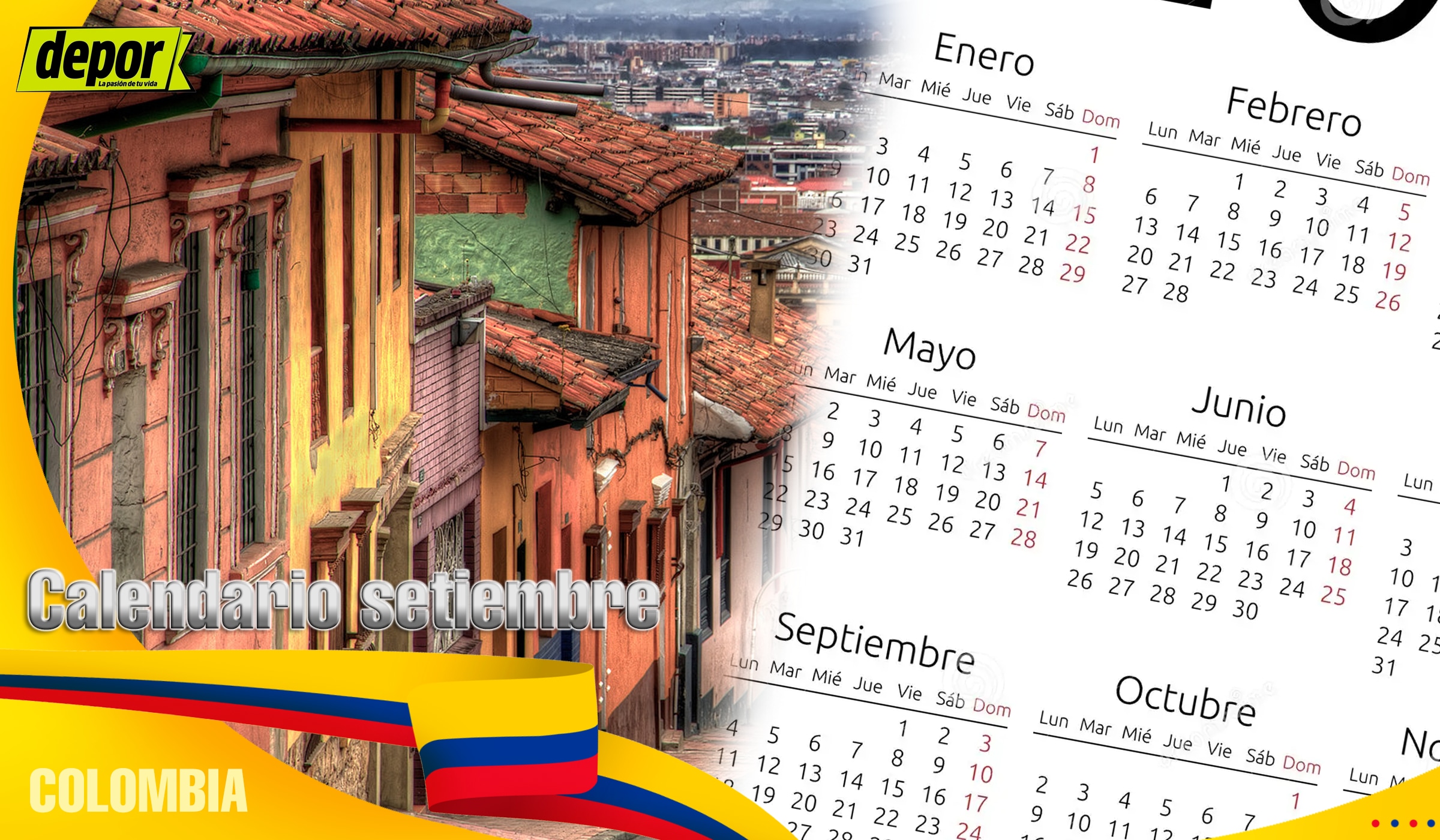 Presta atención a los días festivos del Calendario 2023 para todo Colombia. (Foto: Composición)