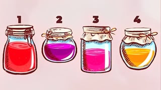 Escoge un frasco en esta ilustración para saber si eres una persona que resuelve