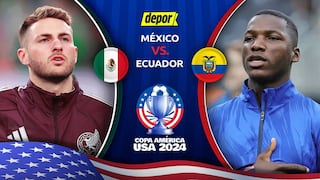 Partido Ecuador vs. México EN VIVO vía El Canal del Fútbol y Ecuavisa por Copa América