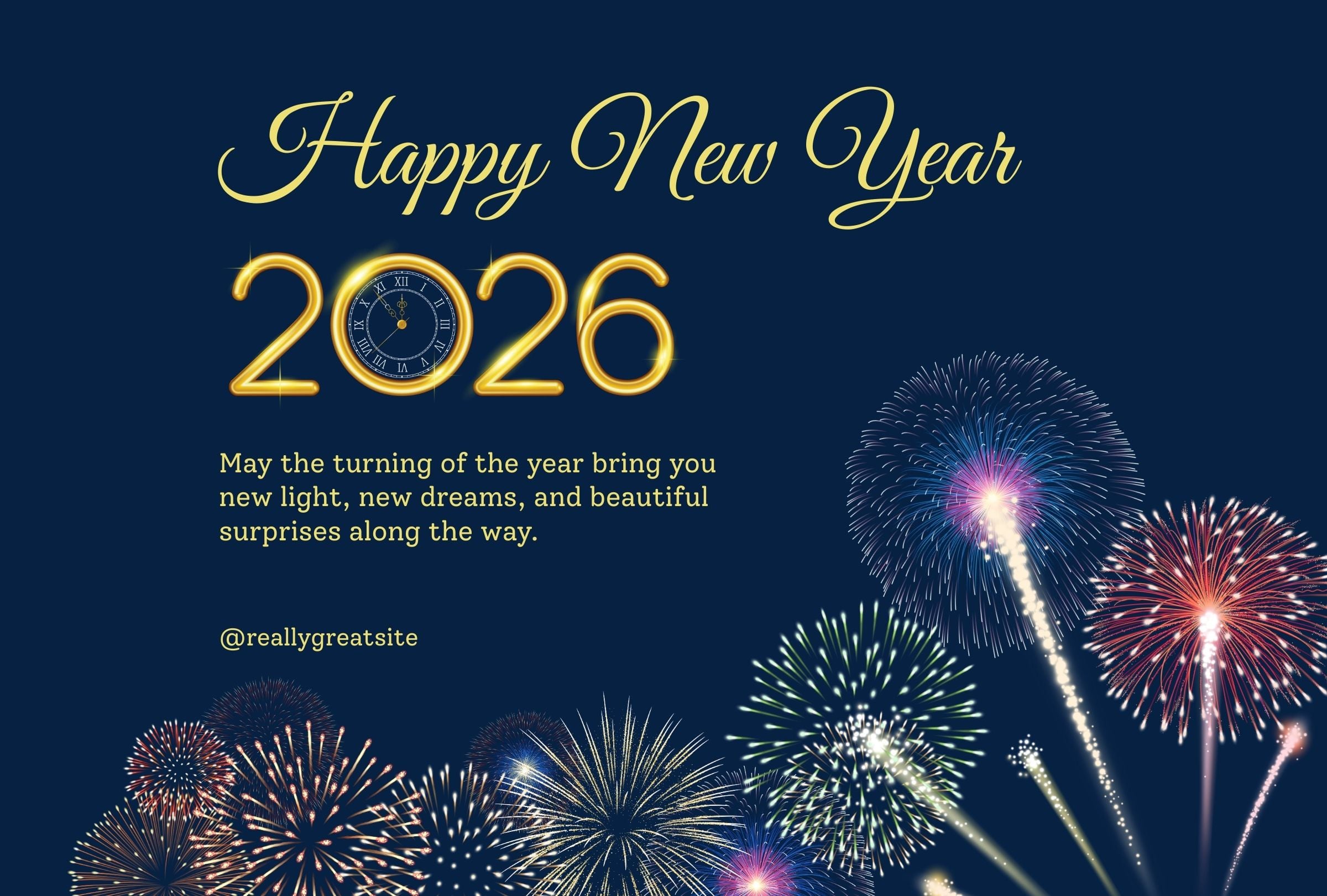 ESTADOS UNIDOS, 31/12/2025.- Cierro este año agradeciendo lo vivido y comienzo el 2026 creyendo en todo lo que aún puedo lograr. FOTO DE CANVA.COM