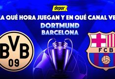 En qué canal ver Dortmund vs Barcelona por Champions League