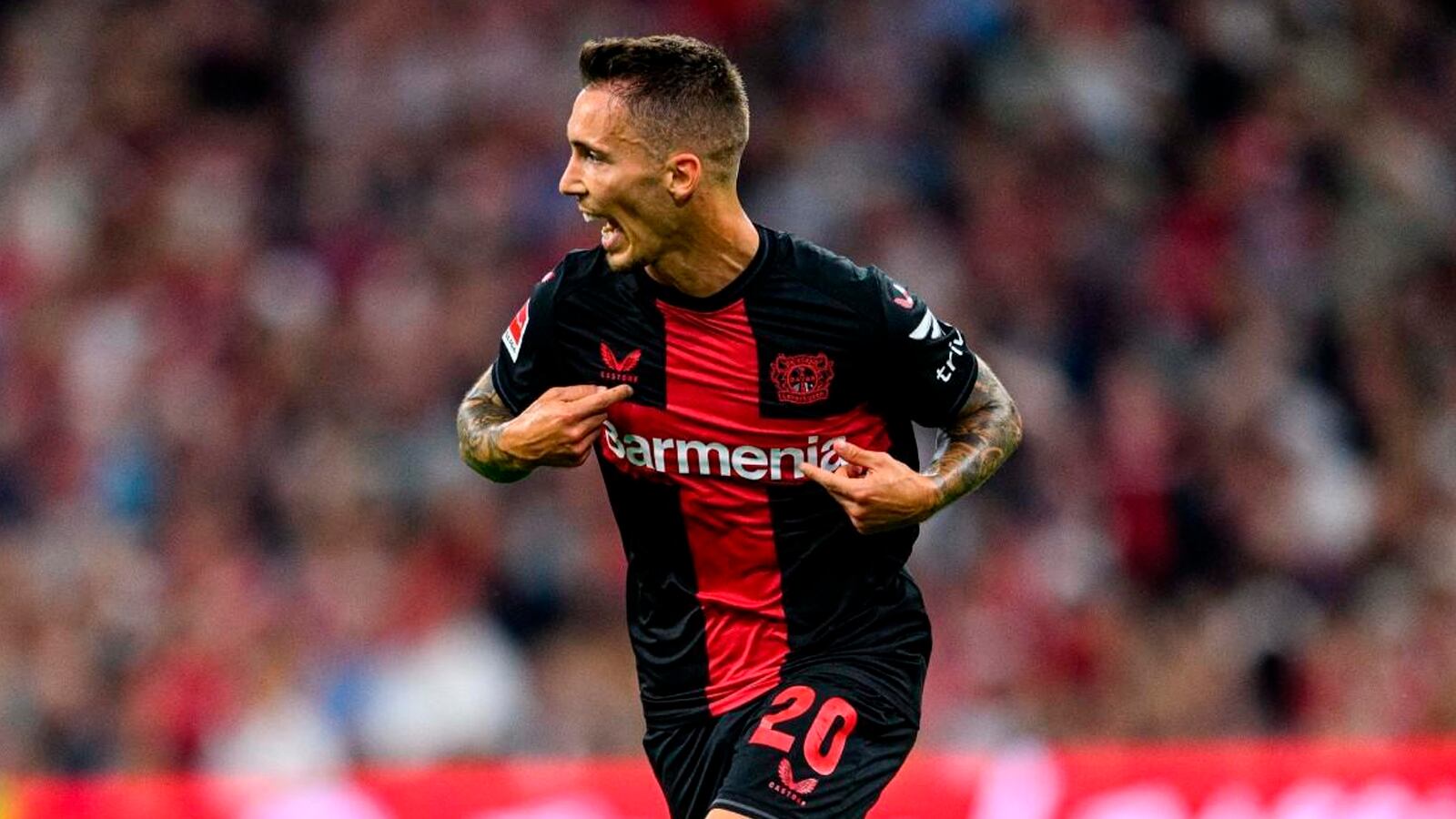 Alejandro Grimaldo brilla en el Bayern Leverkusen de Xabi Alonso. (Foto: Bayen Leverkusen)