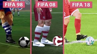 De FIFA 98 a FIFA 18: esta es la evolución de gráficos de la saga de EA Sports