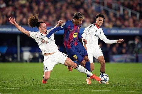 Resumen, video y goles por Champions League: Barcelona derrotó 2-1 a Eintracht Frankfurt