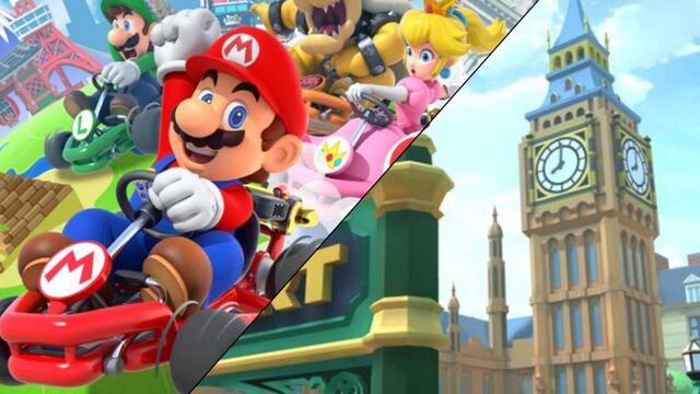 El Tour de Londres se hace presente en Mario Kart Tour 