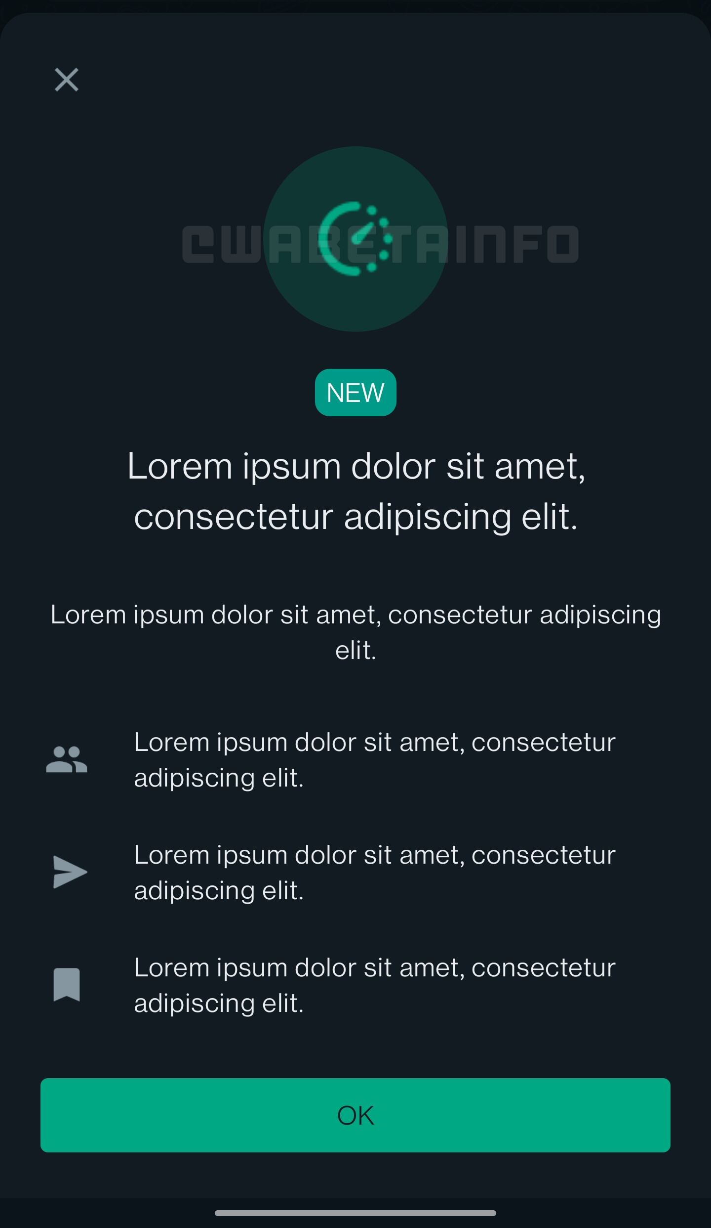WhatsApp añade un misterioso menú en la beta y los usuarios intentan descifrar sus funciones. (Foto: WaBetainfo)