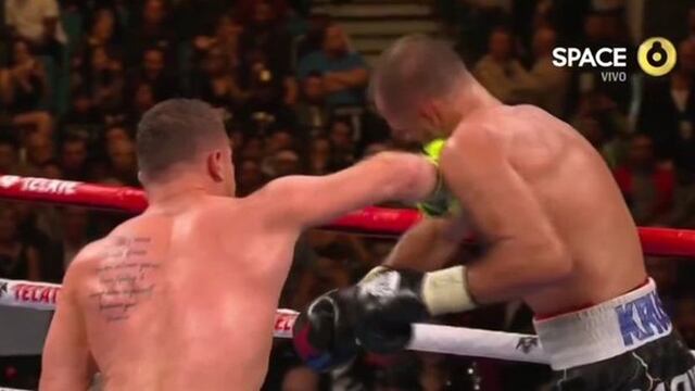 ¡Directo al suelo! El tremendo nocaut de 'Canelo' Álvarez que le dio la victoria sobre Sergey Kovalev [VIDEO]