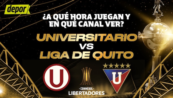 Universitario y LDU juegan por la Copa Libertadores 2024. (Diseño: Depor)