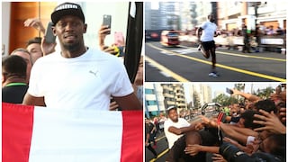 ¡Fue una locura! Las mejores postales de la carrera de Usain Bolt contra una mototaxi en Lima