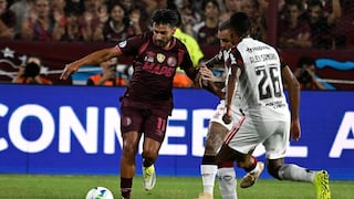 Por la final de ida de la Recopa, Lanús vs. Flamengo (1-0): resumen extendido, gol y mejores jugadas