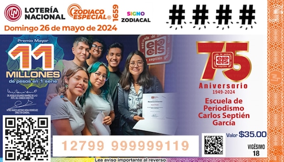 Lotería Nacional de México: ver los resultados del Zodíaco Especial domingo 26 de mayo. (Foto: Lotenal).