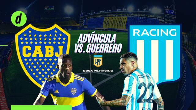 Boca Juniors vs. Racing Club: horarios, apuestas y canales de TV para ver la Liga Profesional