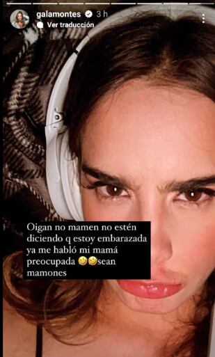 Gala Montes dejó en claro que no desea expandir su familia por el momento (Foto: Gala Montes / Instagram)