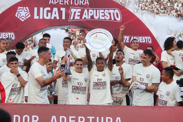 ¡Universitario festeja el Torneo Apertura! Las mejores postales de la celebración crema. (Foto: GEC)