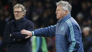 Hiddink tras derrota de Chelsea: "La eliminatoria sigue al 50 por ciento"
