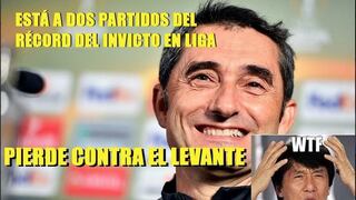 Chau invicto y hola memes: las hilarantes reacciones tras la derrota del Barza ante Levante