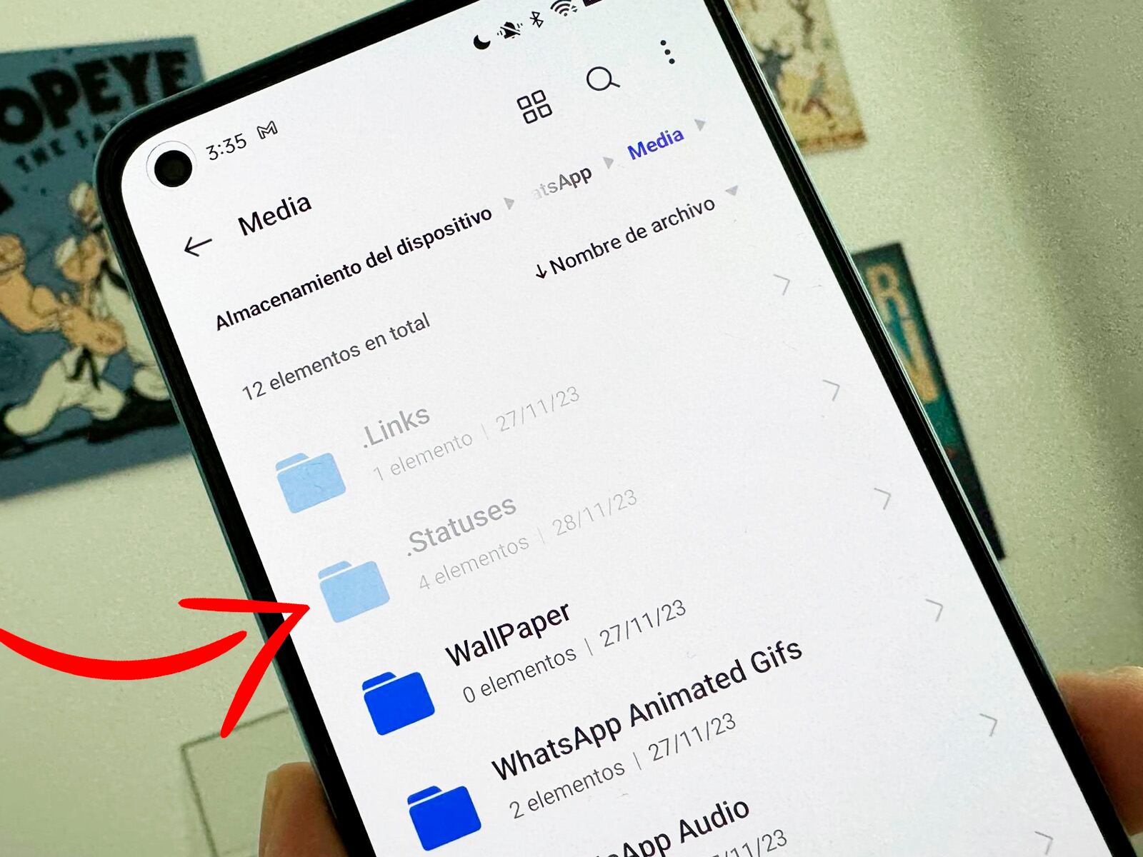 WHATSAPP | Esta es la carpeta oculta donde se almacenan todos los estados de WhatsApp. (Foto: MAG - Rommel Yupanqui)