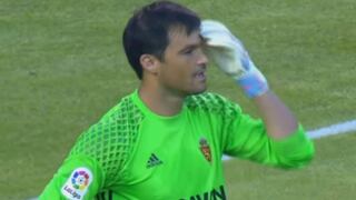 Amargo adiós: a Sebastián Saja le anotaron desde media cancha en su despedida del fútbol [VIDEO]