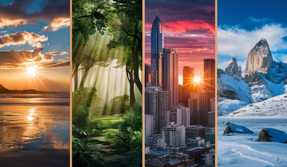 Test visual: elige uno de los paisajes en esta imagen para descubrir si eres una persona feliz (Foto: Depor).