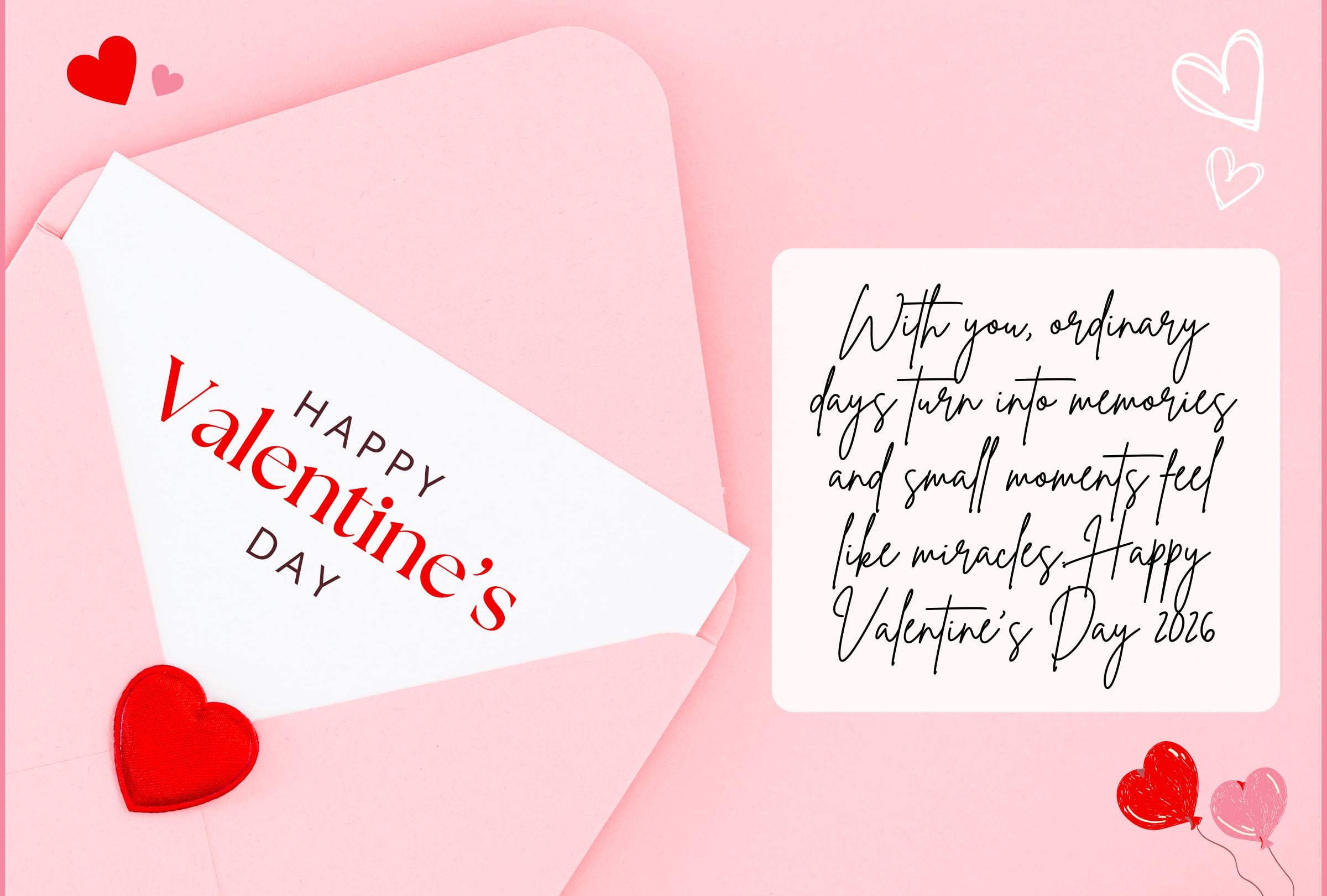 Valentine’s Day 2026 is the perfect moment to pause, look around, and intentionally tell your people how much they mean to you. (Photo: Canva / Depor Composition)
