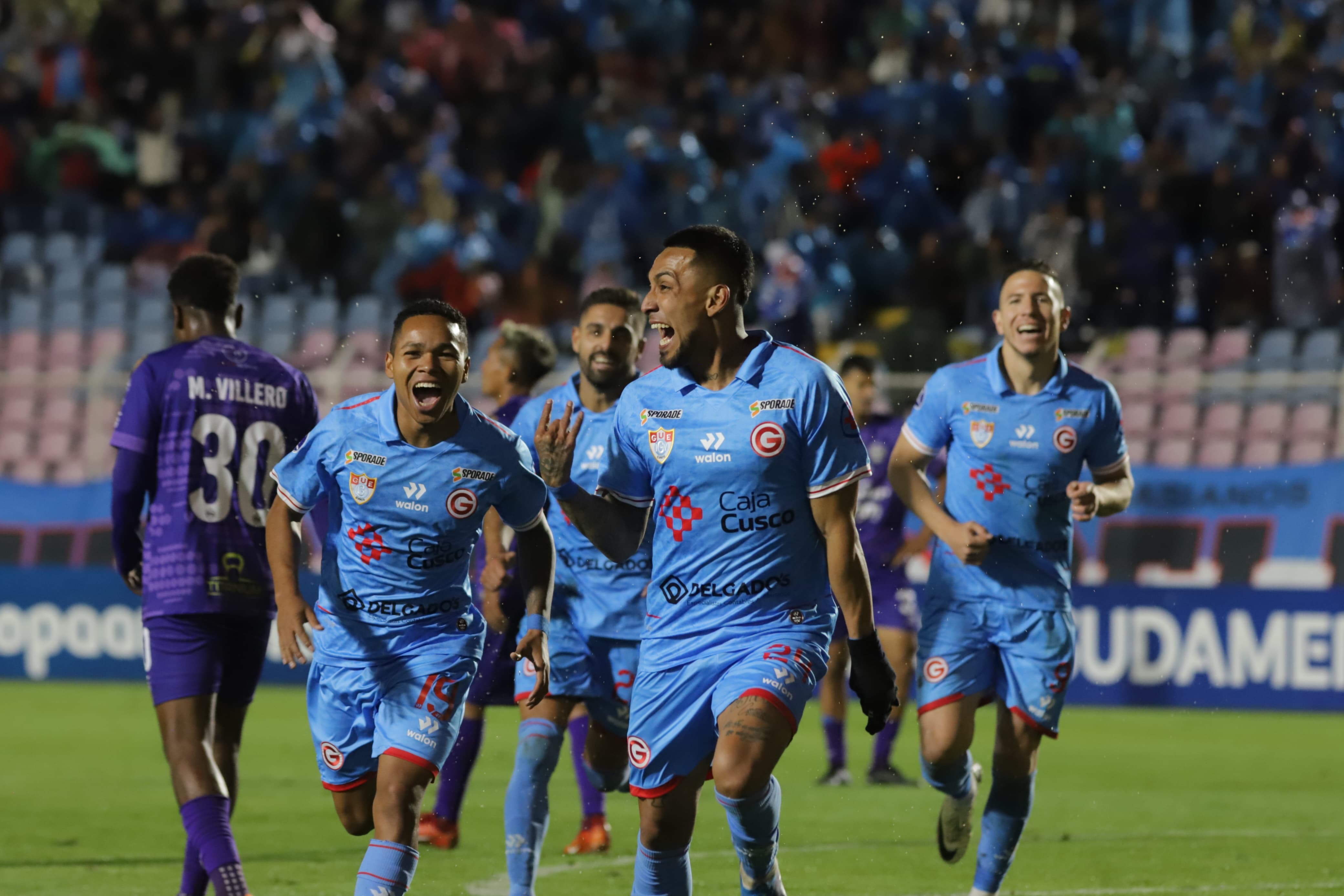 Anthony Gordillo le dio el triunfo a Garcilaso en la Sudamericana (Foto: Melissa Valdivia / GEC)