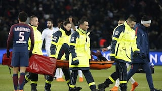 Ni pudieron celebrar: PSG goleó 3-0 al Marsella, pero Neymar se fue con mucho dolor