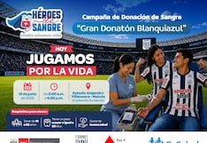 “Donatón Blanquiazul”: EsSalud y Alianza Lima se unen para recaudar 200 unidades de sangre