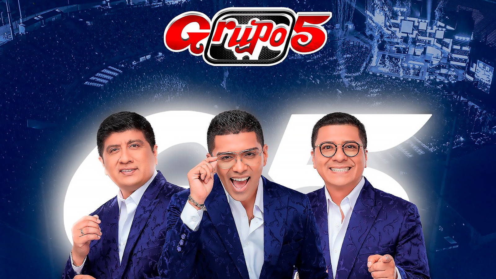 Grupo 5 anunció concierto en el Estadio Nacional. (Foto: Grupo 5)