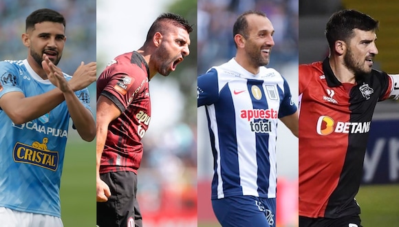 Sporting Cristal, 'U', Alianza Lima y Melgar siguen en la lucha por el Torneo Clausura 2023. (Foto: Composición Depor)